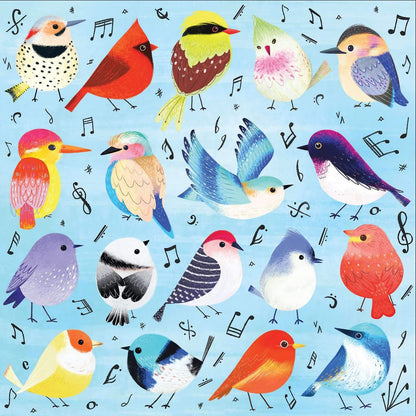 Songbirds 500 Piece Jigsaw Puzzle Mudpuppy