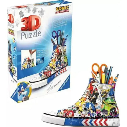 Sonic the Hedgehog Sneaker 112 Piece 3D Jigsaw Puzzle Ravensburger