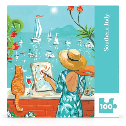 Southern Italy 100 Piece Mini Jigsaw Puzzle NYPC