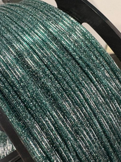 Spartan Armor Green: Recycled PET-G with ✨️SPARKLES✨️ Michigan State University custom color!!!