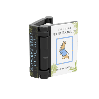 "The Tile of Peter Rabbrick" Book - Custom Printed Minifig Scale - Made using LEGO® Parts