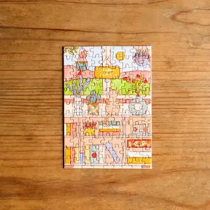 Spring Home 99 Piece Mini Jigsaw Puzzle Trevell