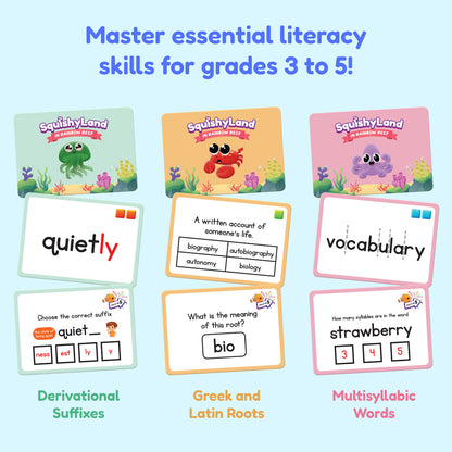 Squishyland 3-5 Expansion Card Packs