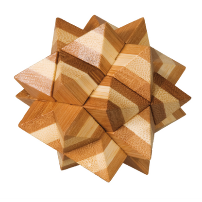 Star 3D Bamboo Puzzle Fridolin