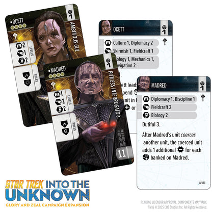 Star Trek: Into the Unknown - Glory and Zeal Expansion