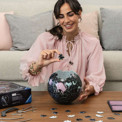 Starglobe "Glow in the Dark" 190 Piece 3D Jigsaw Puzzle Ravensburger