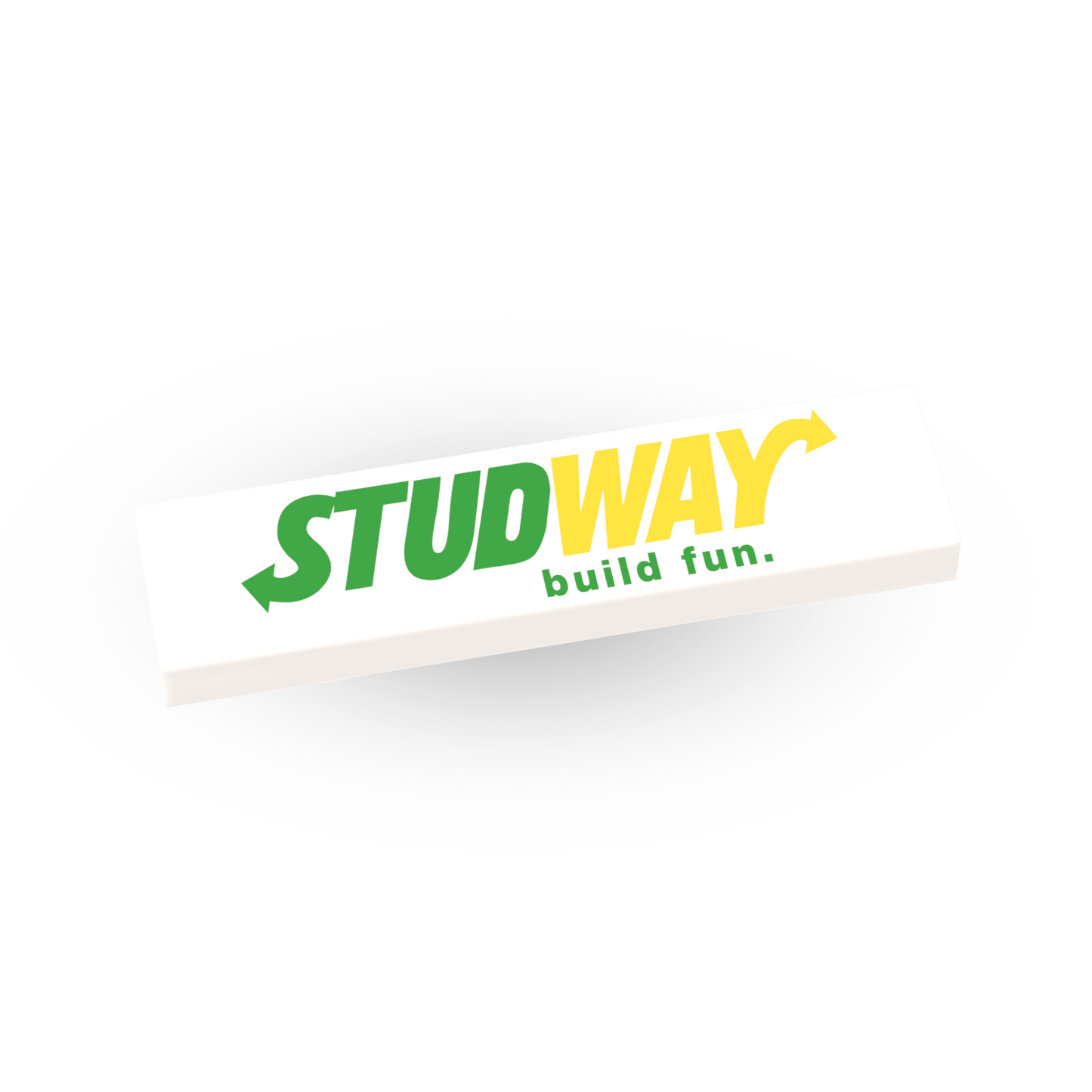 Studway Sign - Custom Printed - Made Using LEGO® Parts