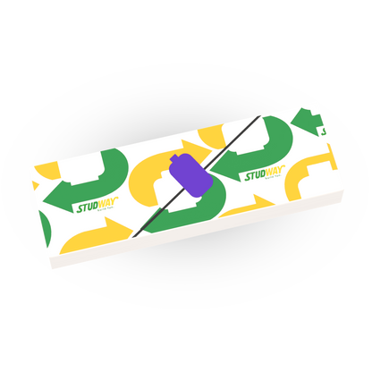 Studway Wrapped Sandwich - Custom Printed - Made Using LEGO® Parts