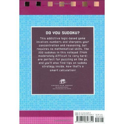Sudoku Puzzle Book 200 Puzzles Medium to Hard Chronicle