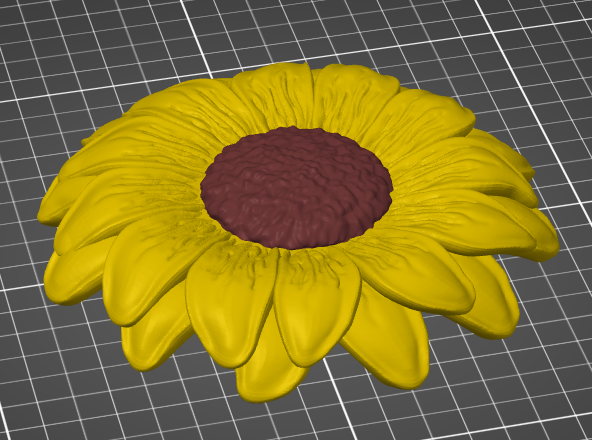Sunflower: Recycled PET-G (+ FREE Sunflower STL) <em>Pastel</em>