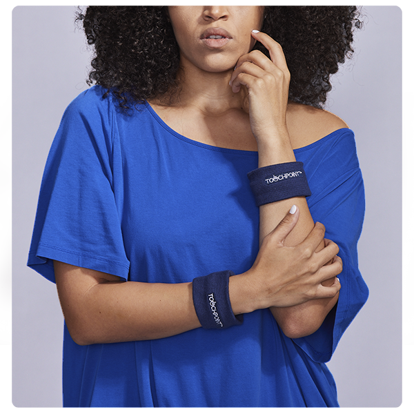Zippered Sweatbands by TheTouchPoint Solution™