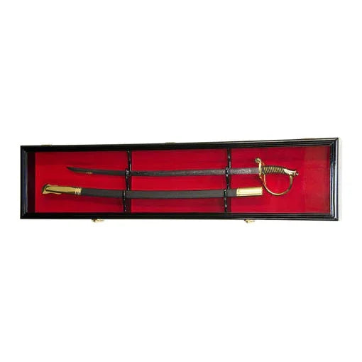 Sword Frames, Sword Display Case, Sword Cabinets, Red Felt