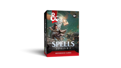 D&D: Reference Cards - Spells: Levels 0–1
