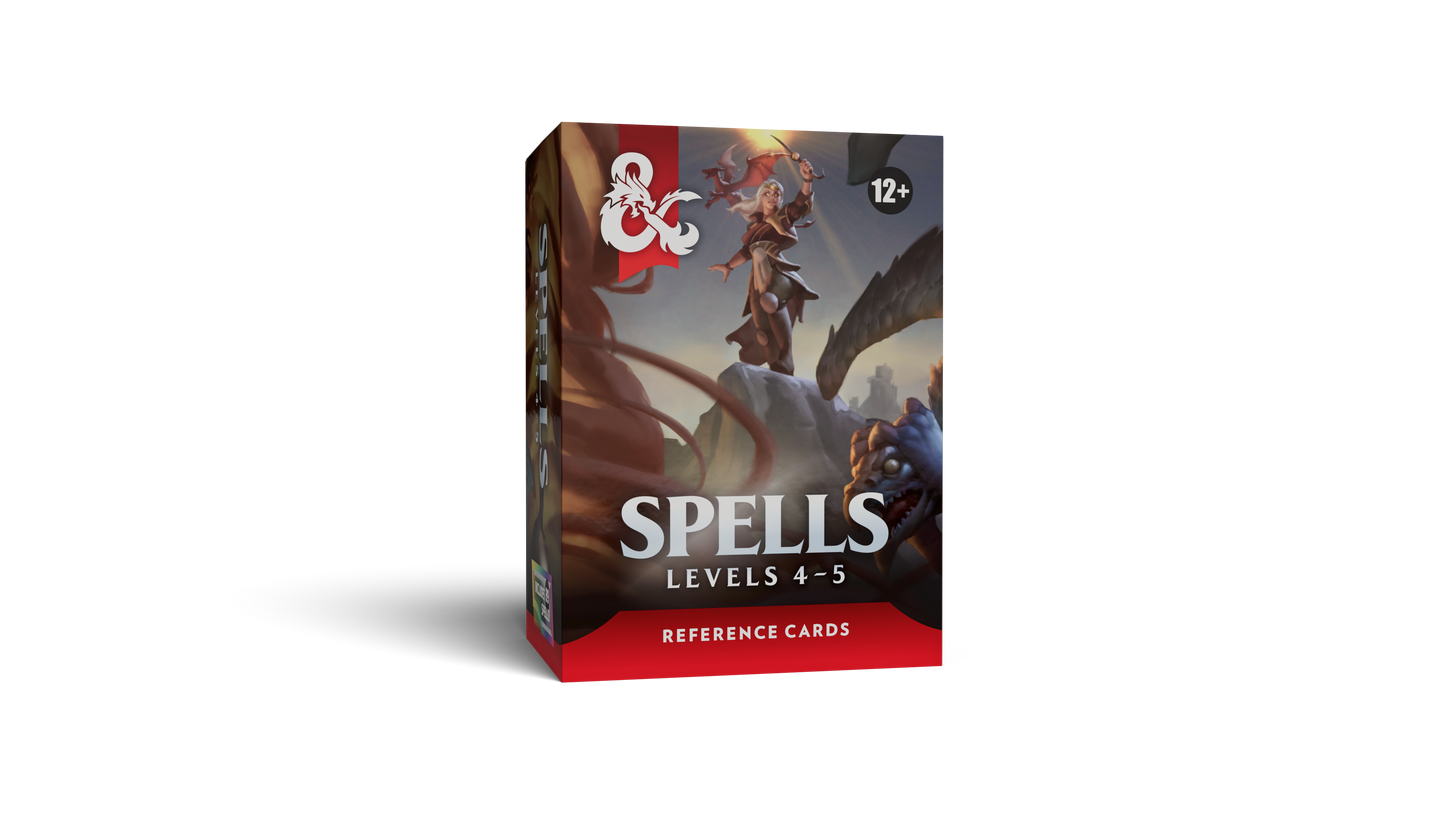 D&D: Reference Cards - Spells: Levels 4-5