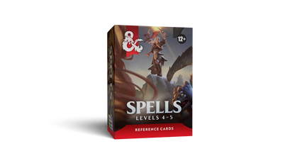 D&D: Reference Cards - Spells: Levels 4-5