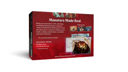 D&D: Reference Cards - Monsters: Animals and NPCs