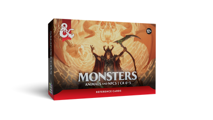 D&D: Reference Cards - Monsters: Animals and NPCs