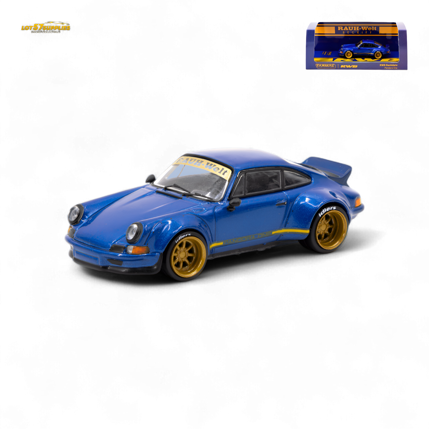 Tarmac Works Porsche RWB Backdate Pandora One T64-046-PO 1:64
