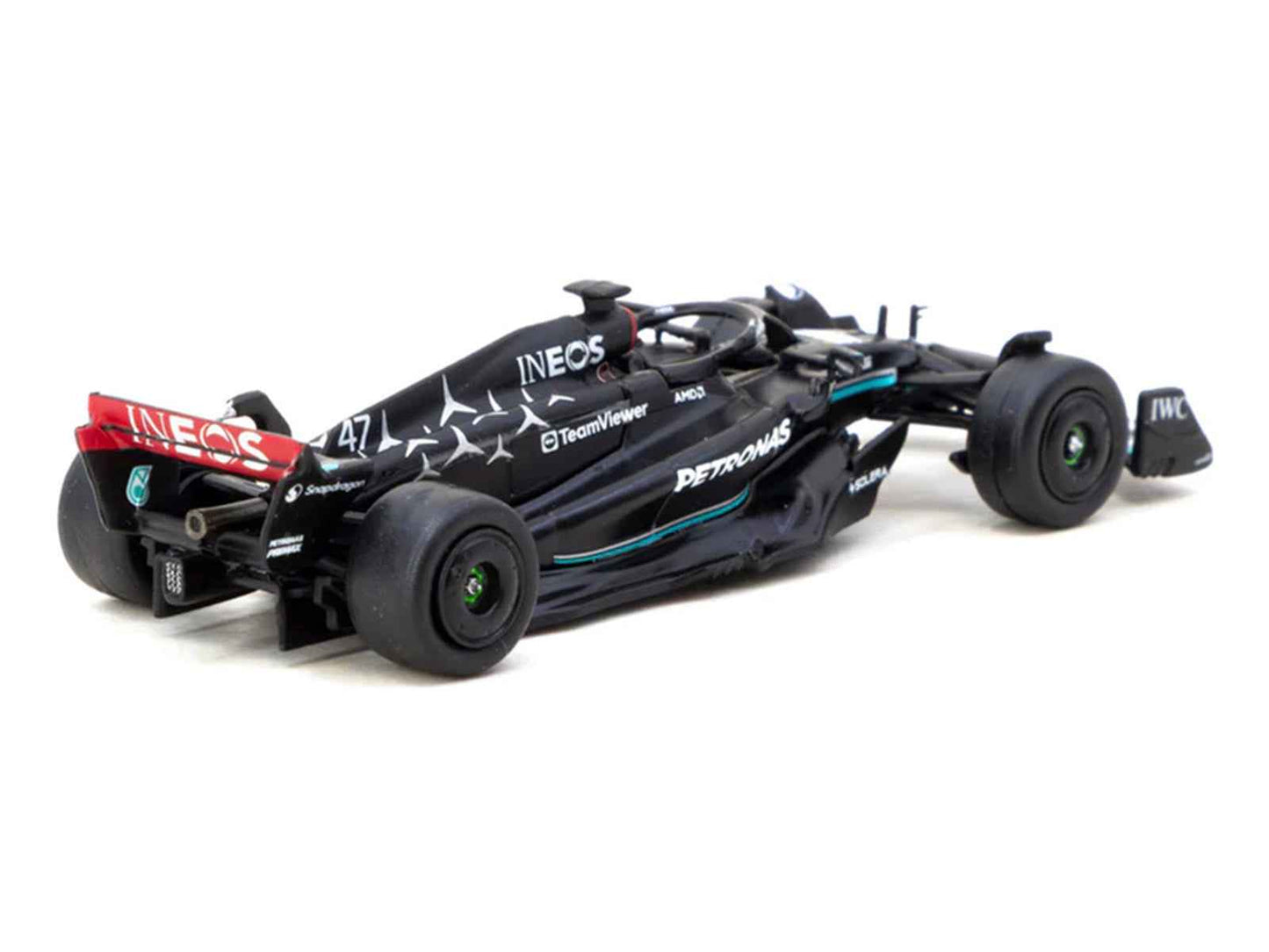 Mercedes-AMG F1 W14 E Performance #47 Mick Schumacher Formula One F1 "Spanish GP Tyre Testing" (2023) with Pit Board "Global64" Series 1/64 Diecast Model by Tarmac Works