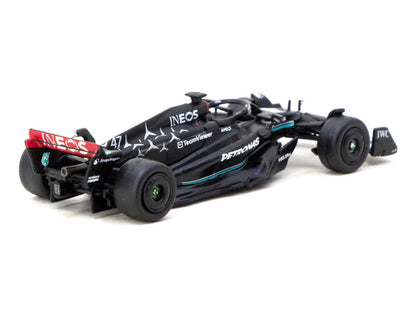 Mercedes-AMG F1 W14 E Performance #47 Mick Schumacher Formula One F1 "Spanish GP Tyre Testing" (2023) with Pit Board "Global64" Series 1/64 Diecast Model by Tarmac Works