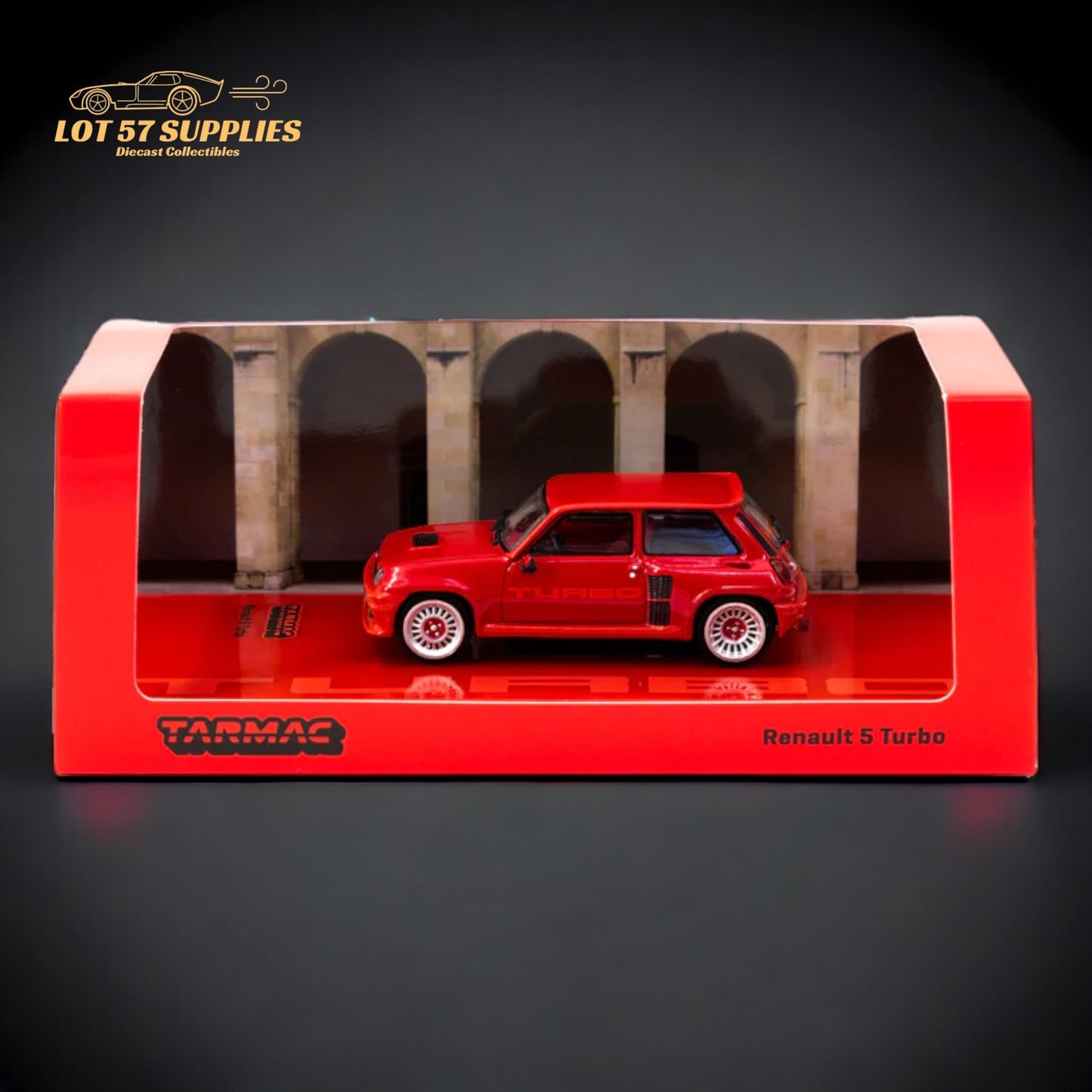 Tarmac Works Renault 5 Turbo in Red 1:64 T64R-TL060-RED