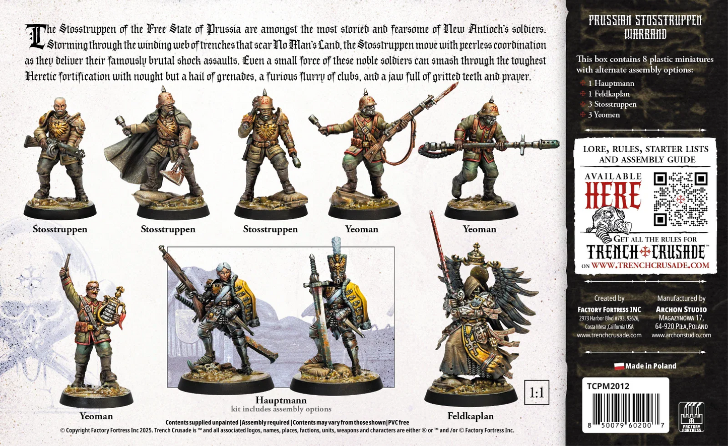 Trench Crusade: New Antioch - Prussian Stosstuppen