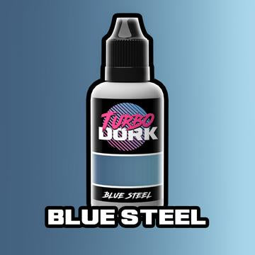 Turbo Dork: Metallic Acrylic Paint - Blue Steel