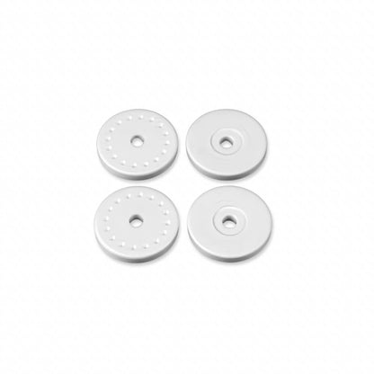 Tekno RC 6131 – Shock Piston Blanks Flat/flat 15.8mm Precision Molded 16 dimples