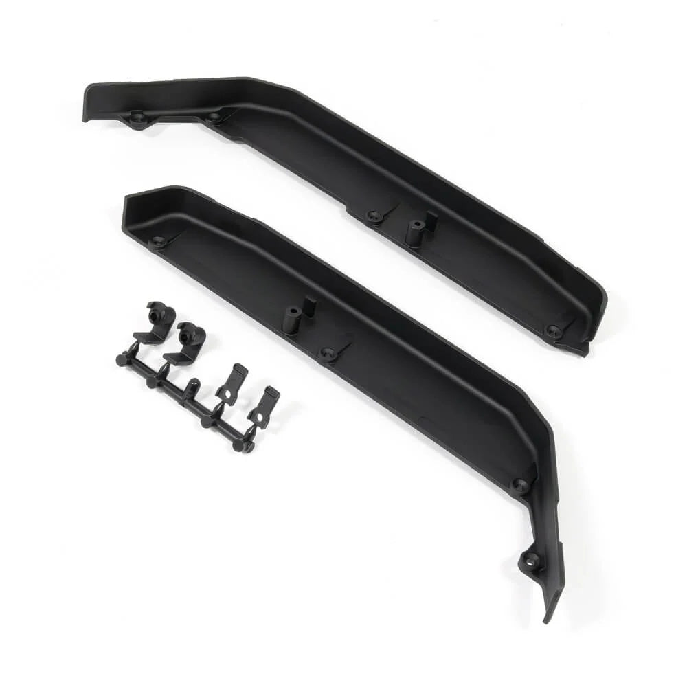 Tekno RC TKR9024C – Mud Guard Set (wide, L/R, EB/ET48 2.x)