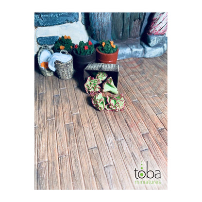 Toba Miniatures 1052 1/12 Scale Lettuce (5)