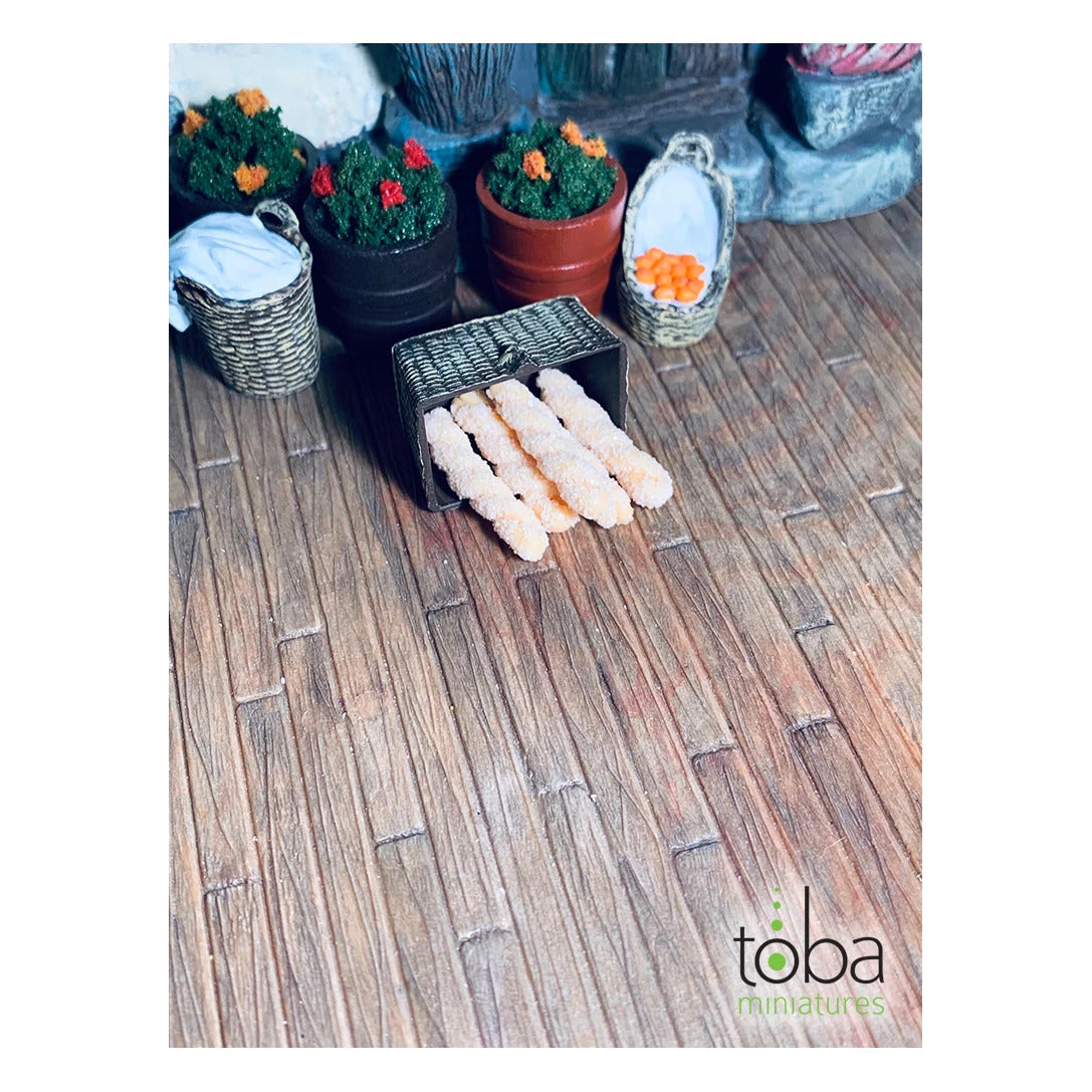 Toba Miniatures 1107 1/12 Scale Sugar Twist Bread (5)