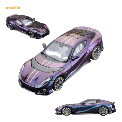 (Pre-Order) TOC Ferrari 812C - Chameleon Purple 1:64