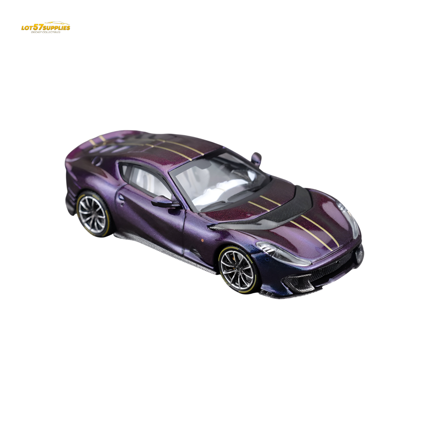 (Pre-Order) TOC Ferrari 812C - Chameleon Purple 1:64