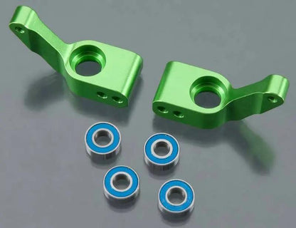 Traxxas TRA3652G Aluminum Rear Stub Axle Carriers Green 1/10 Rustler VXL / XL-5