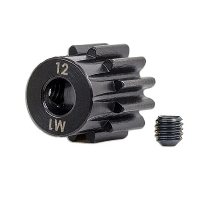 Traxxas TRA6482X Pinion Gear 12T 1.0 Mod/5mm Shaft w/Screw Sledge