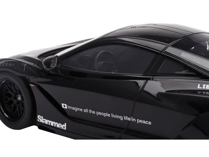 McLaren 720S "LB-Works" Black "Tokyo Auto Salon 2024" 1/18 Model Car by Top Speed