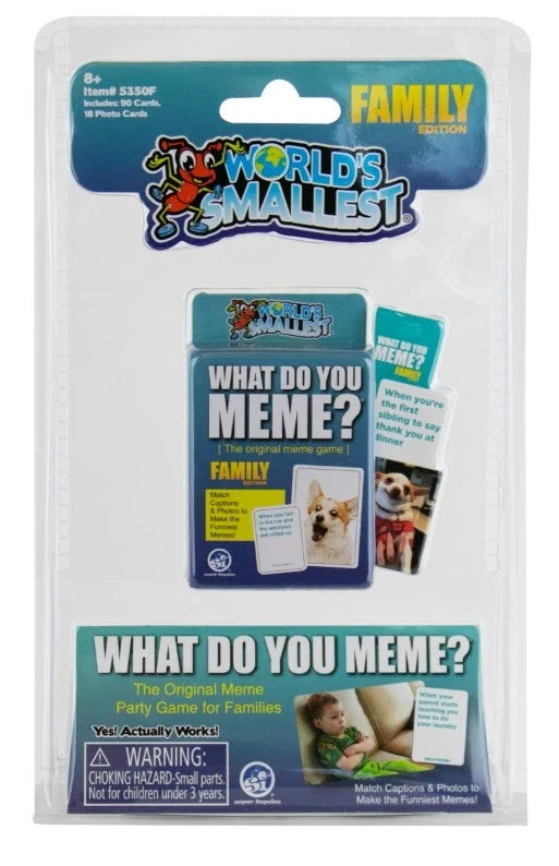 World's Smallest: What Do You Meme? Family Edition