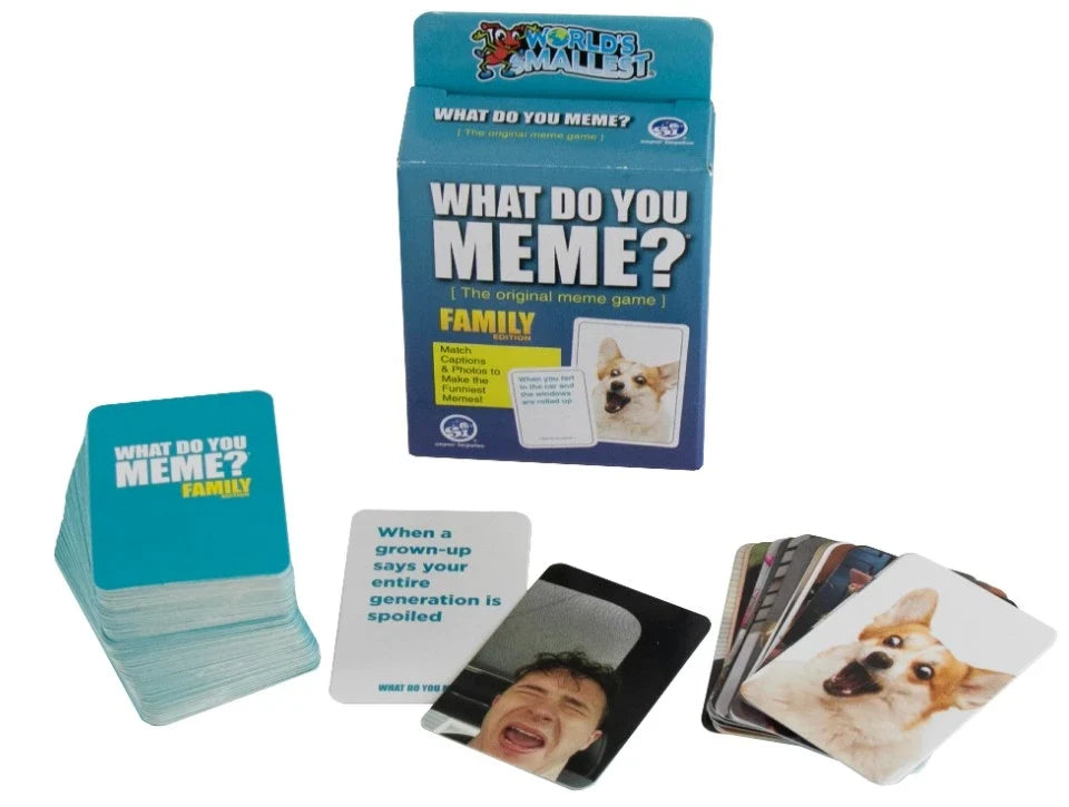 World's Smallest: What Do You Meme? Family Edition