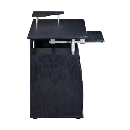 Techni Mobili Complete Computer Workstation Desk With Storage, Espresso by Level Up Desks