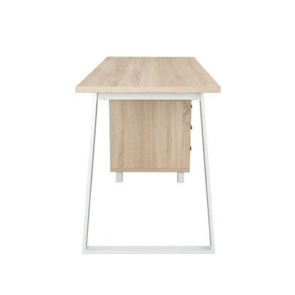 Techni Mobili Modern Design Computer Desk with Storage, Sand by Level Up Desks