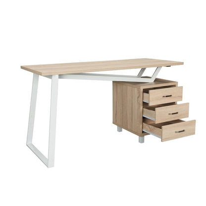 Techni Mobili Modern Design Computer Desk with Storage, Sand by Level Up Desks