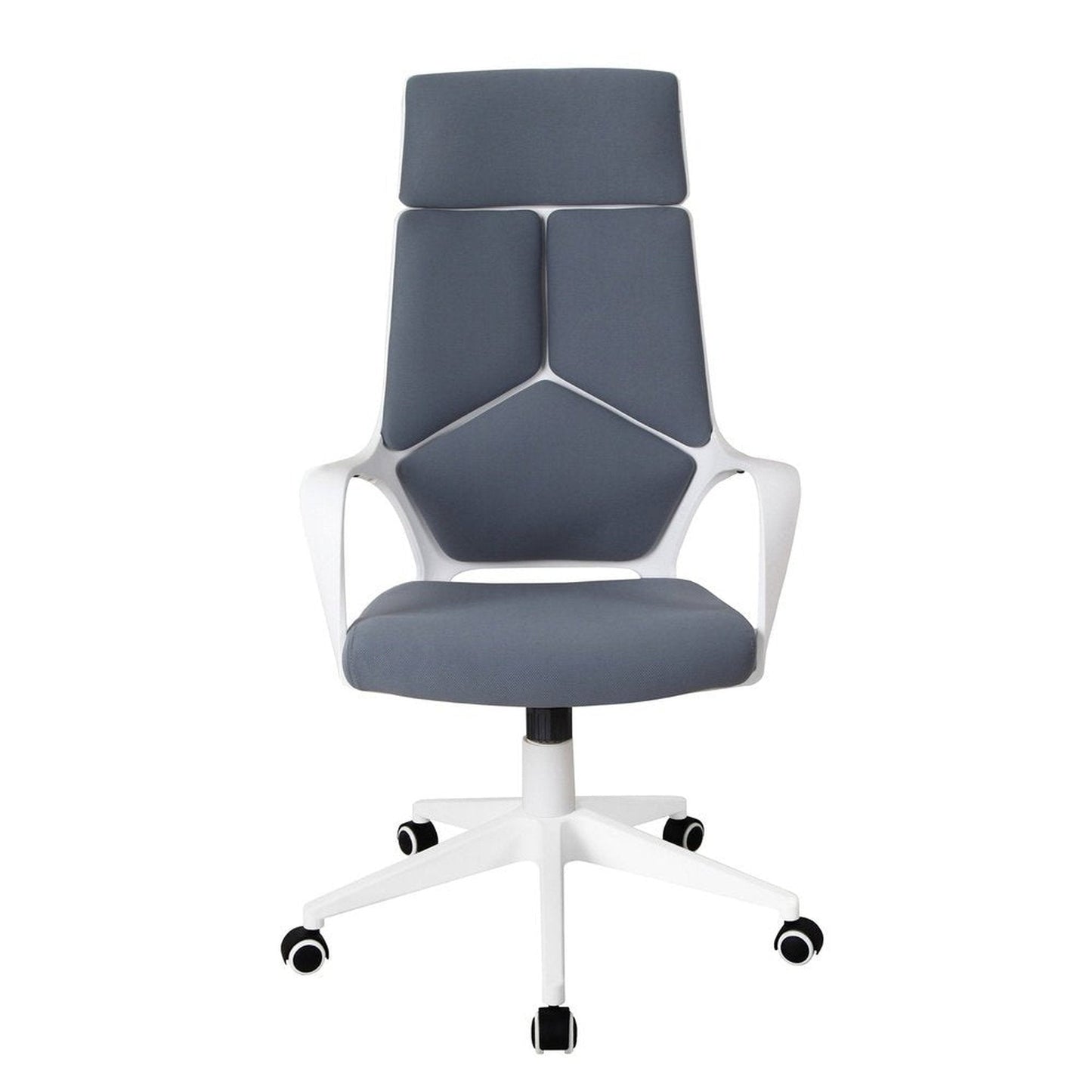 Techni Mobili Modern Studio Office Chair, Grey/White by Level Up Desks