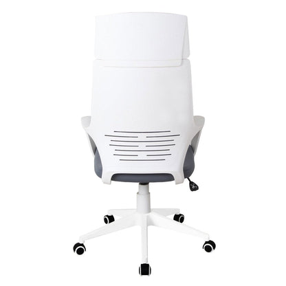 Techni Mobili Modern Studio Office Chair, Grey/White by Level Up Desks