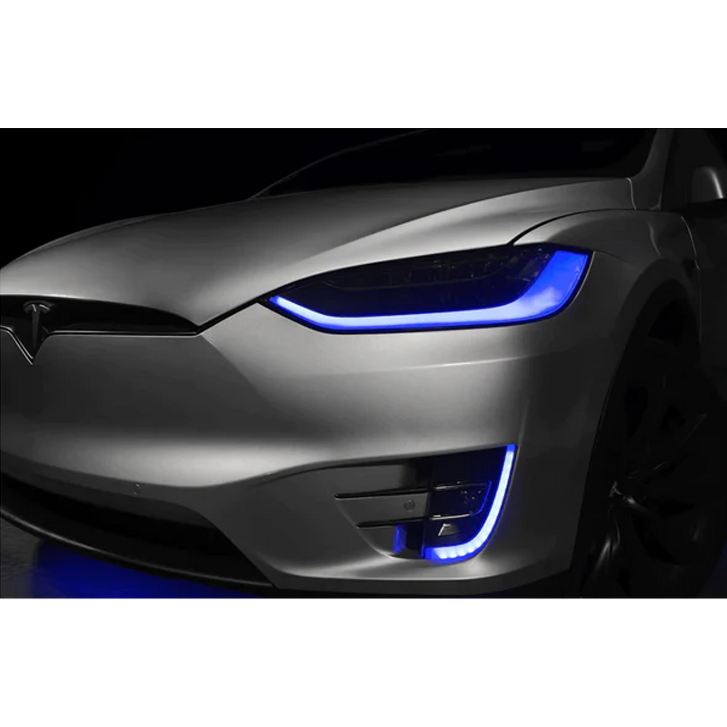 Tesla Model X Multicolor Flow DRL Boards (2016-2021)