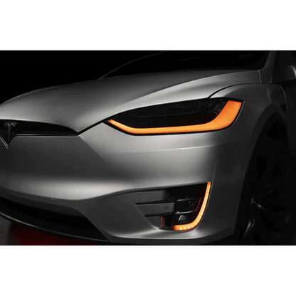 Tesla Model X Multicolor Flow DRL Boards (2016-2021)