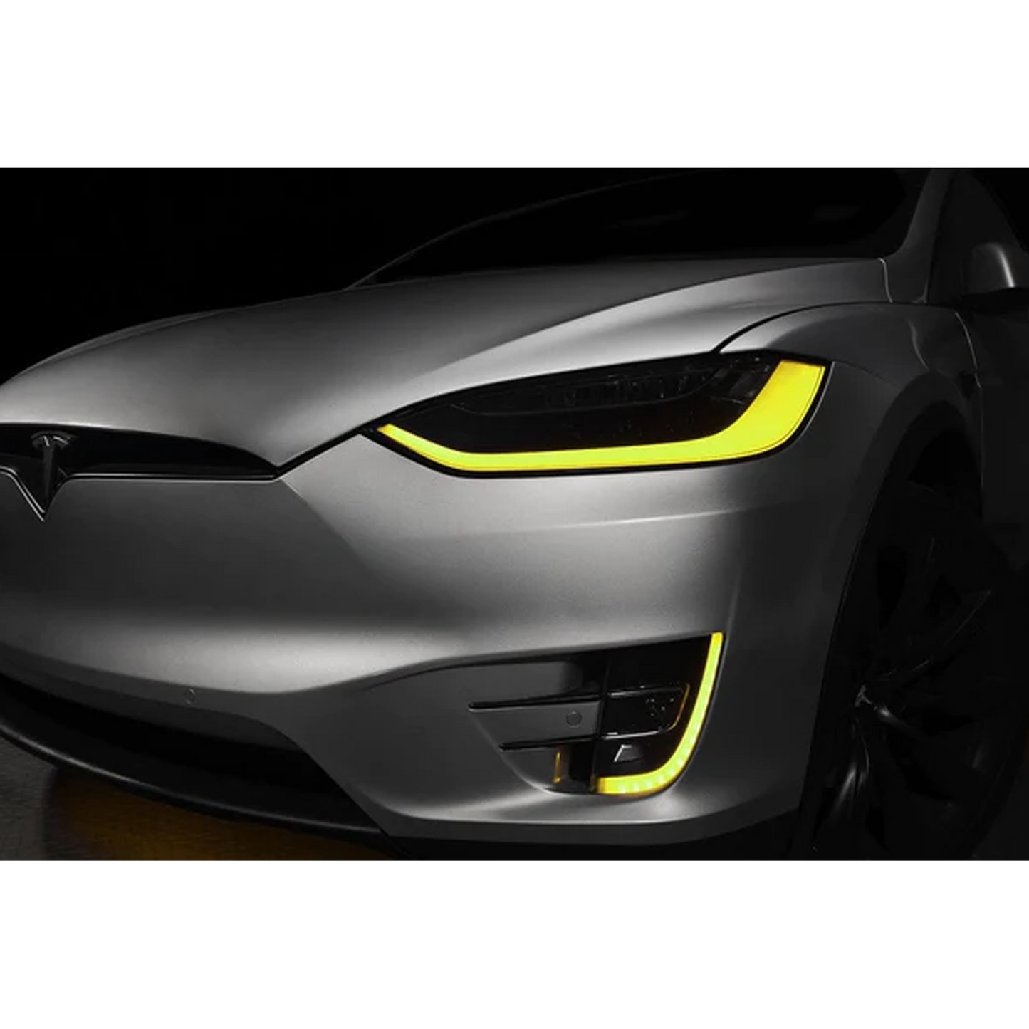 Tesla Model X Multicolor Flow DRL Boards (2016-2021)