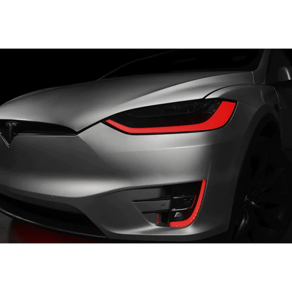 Tesla Model X Multicolor Flow DRL Boards (2016-2021)