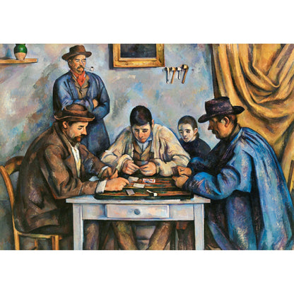 The Card Players 1000 Piece Premium Jigsaw Puzzle Art & Fable