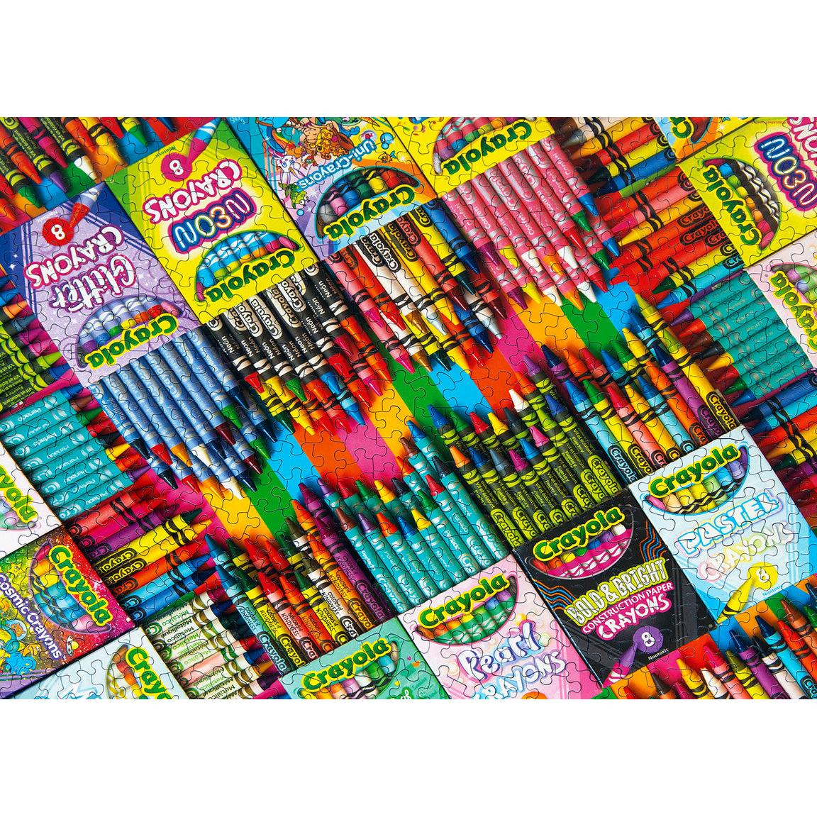 The Colors of Crayola 500 Piece Jigsaw Puzzle Springbok