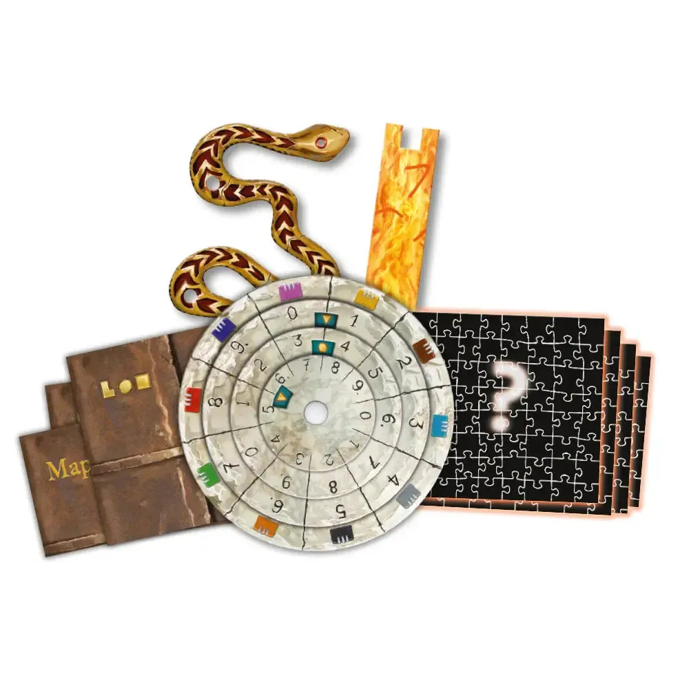 The Sacred Temple with Jigsaw Puzzles - Exit the Escape Room Game - Kosmos